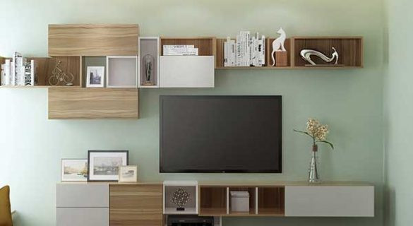 desain lemari ruang tamu - contoh desain furniture