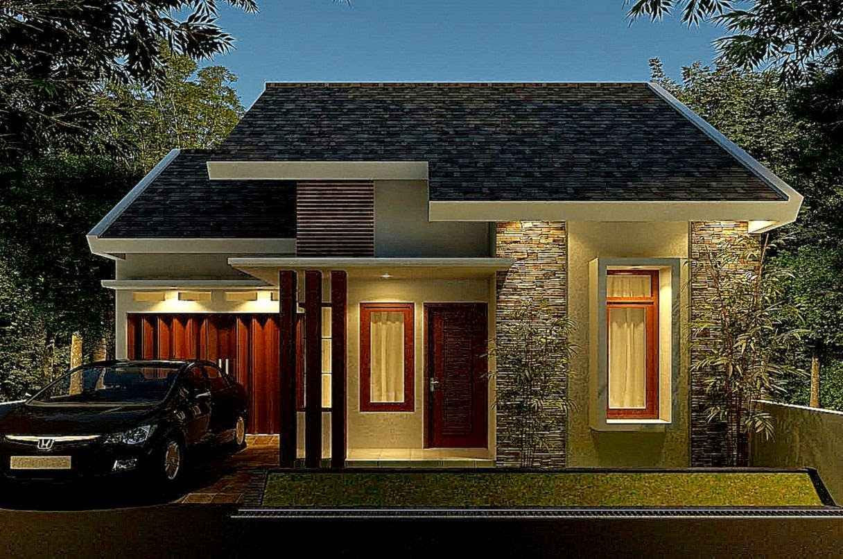 rumah minimalis atap limas desain rumah