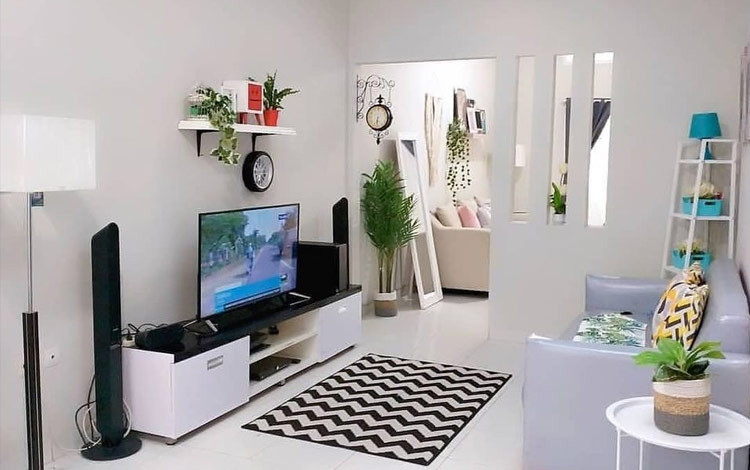 inspirasi desain ruang keluarga yang simpel minimalis ...