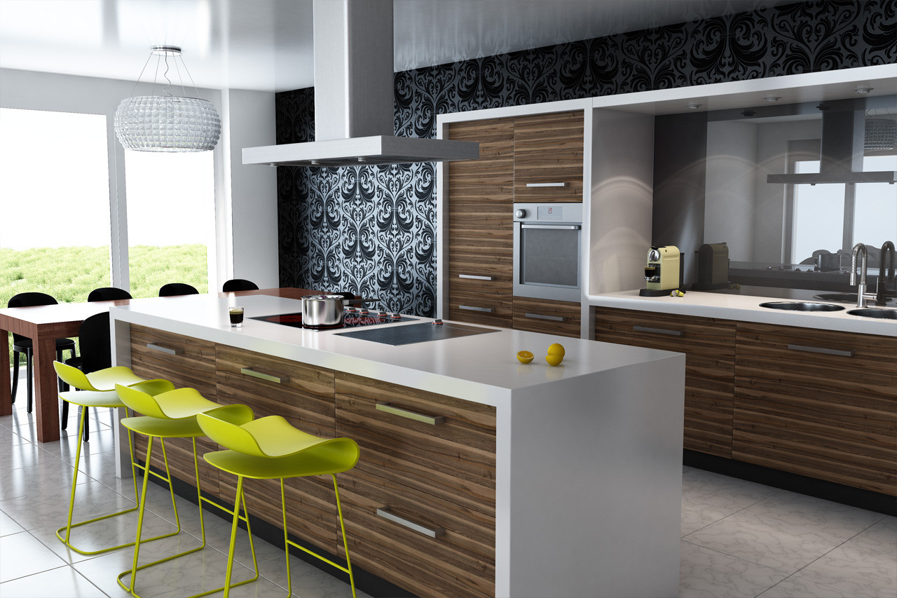 25+ gambar dekorasi dapur konsep moden terkini 2017 hias.my