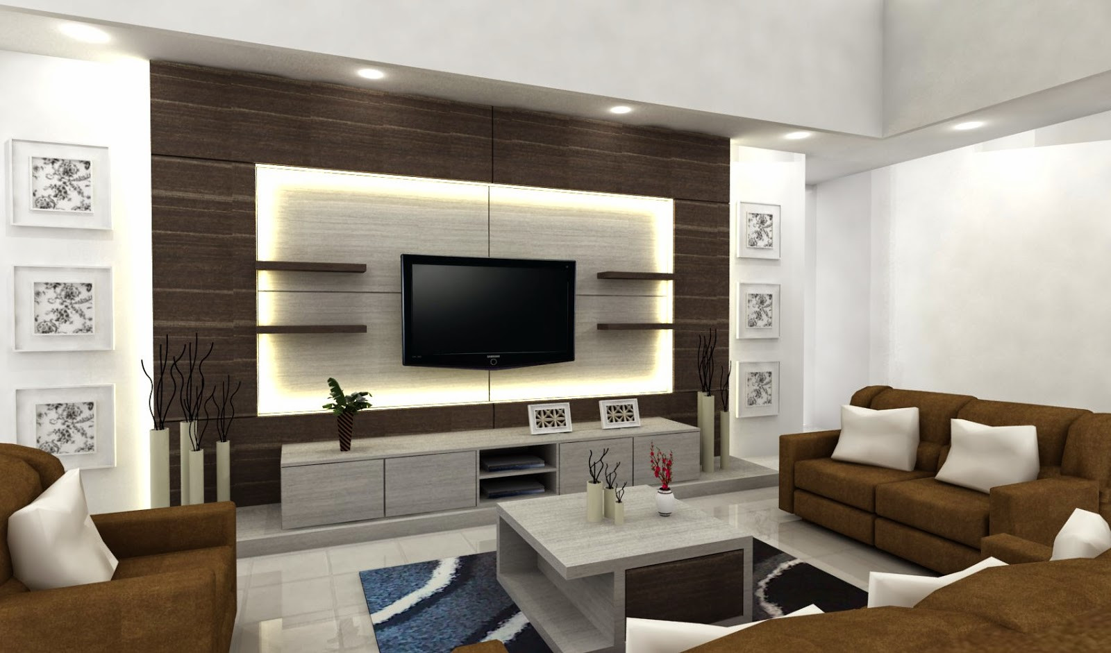 desain interior ruang keluarga modern | terbaru 2016