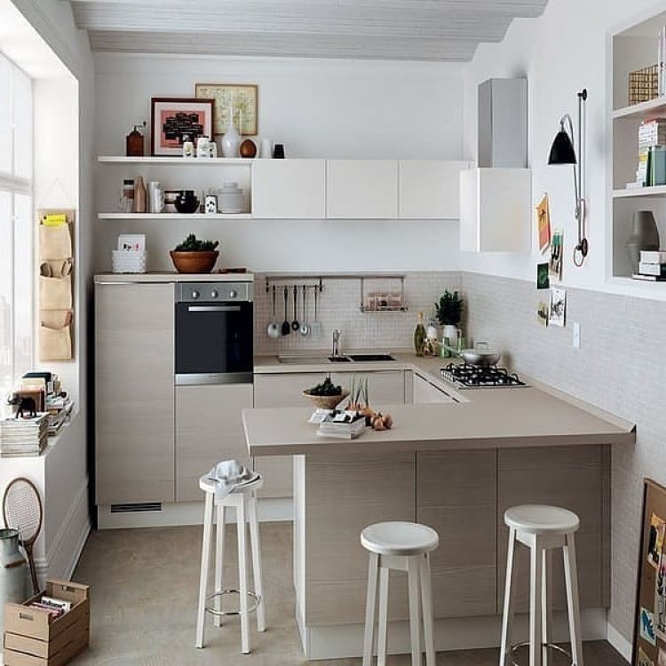 10 inspirasi desain dapur minimalis, keren dan nggak makan ...