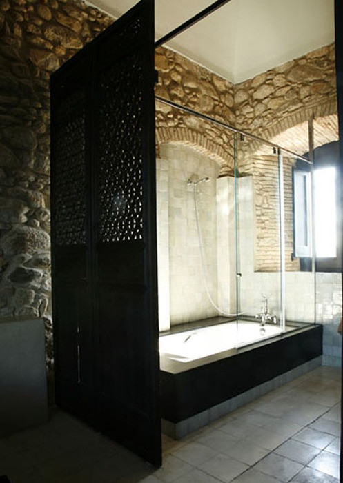 desain kamar mandi dengan batu alam ~ gambar rumah idaman