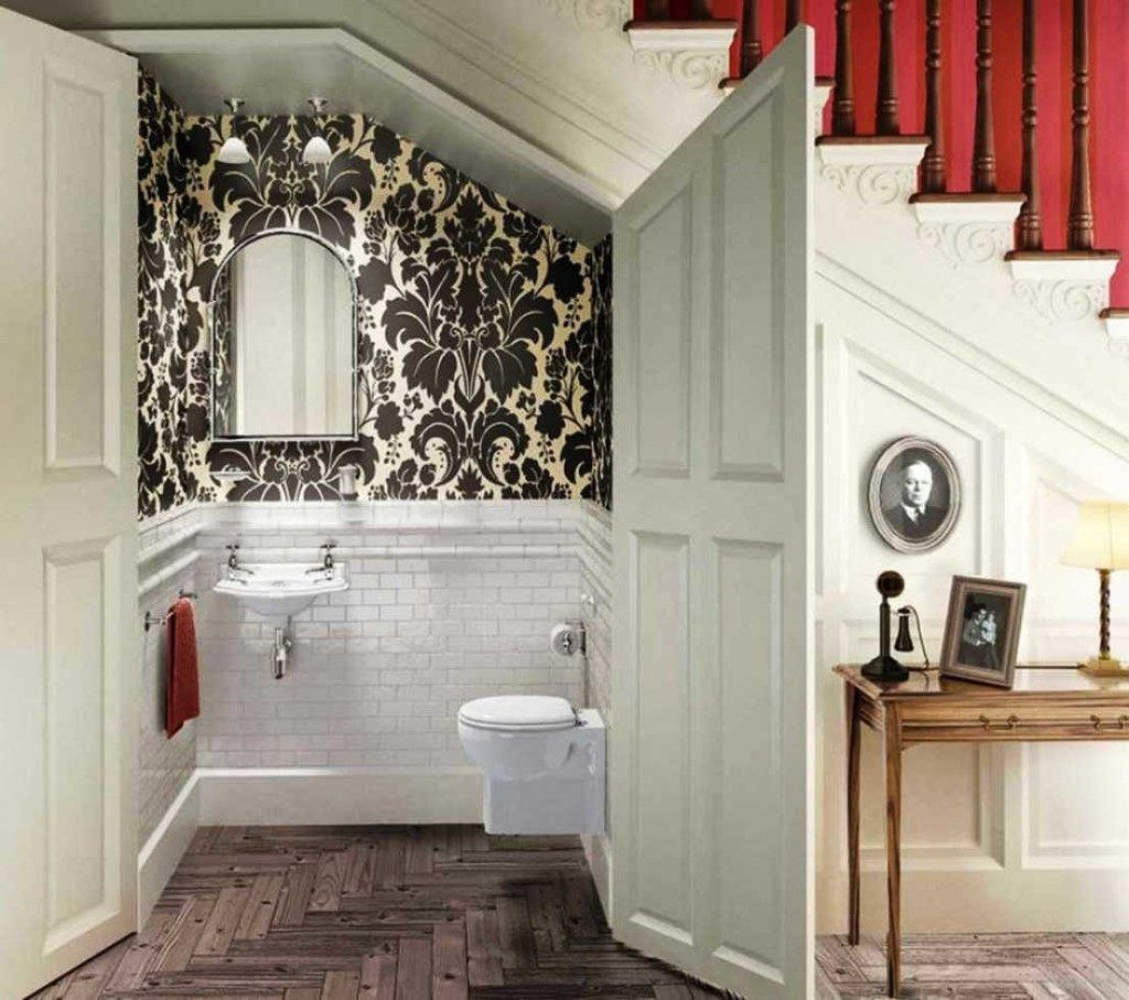 50 model kamar mandi bawah tangga minimalis modern