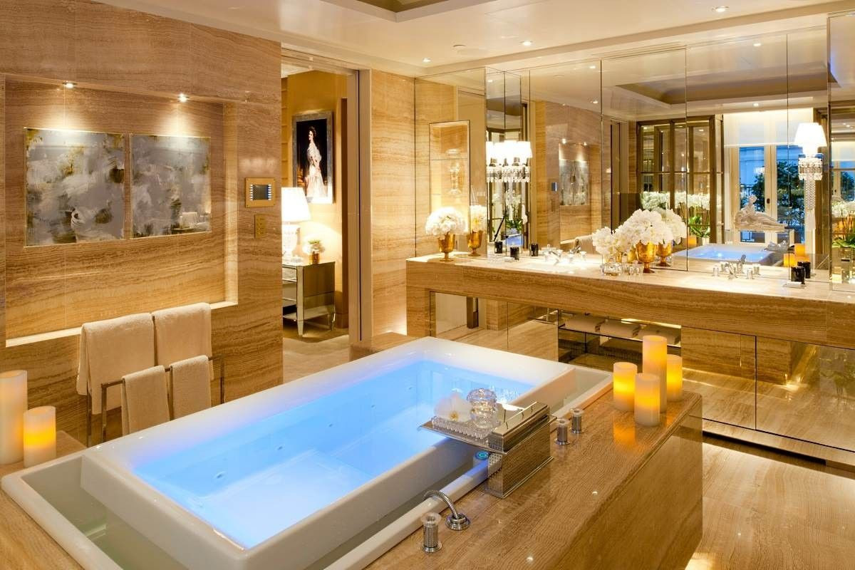 yuk intip desain kamar mandi mewah dari berbagai hotel