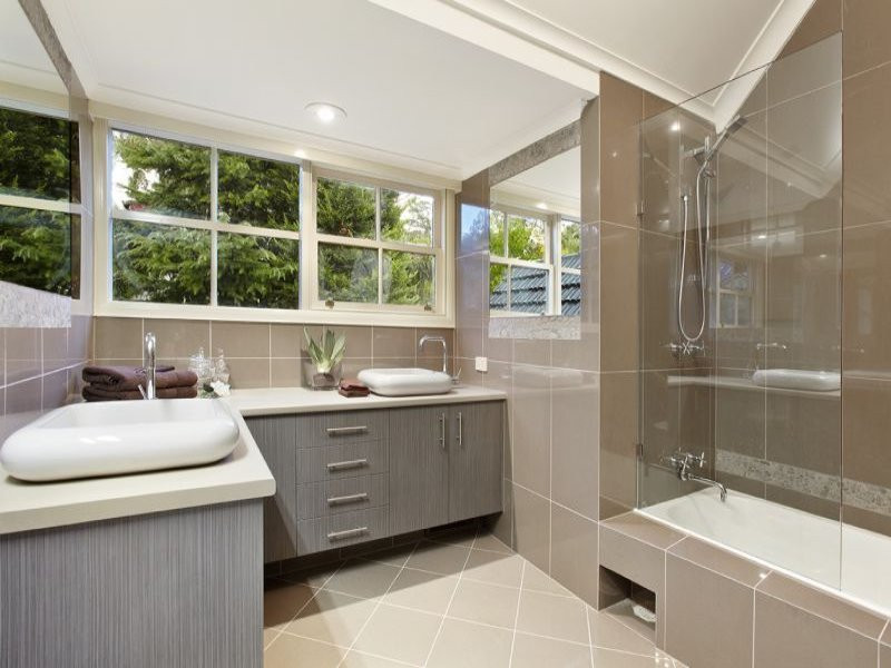 100 foto desain kamar mandi hotel minimalis yang cantik ...