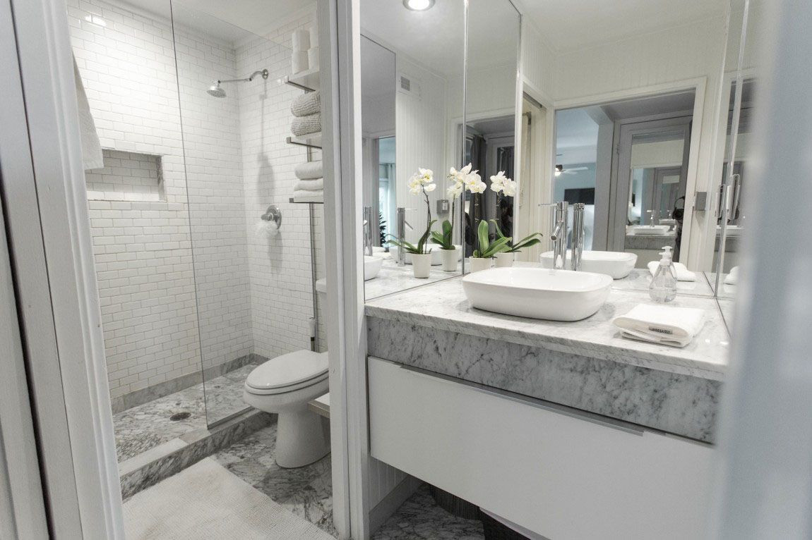 foto desain kamar mandi hotel minimalis yang cantik ...