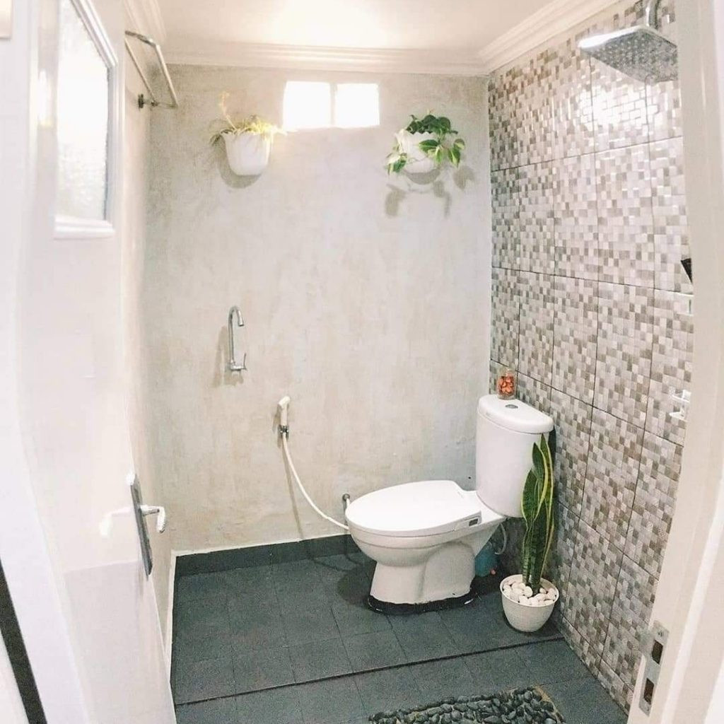 10 desain kamar mandi minimalis dengan kloset jongkok dan ...
