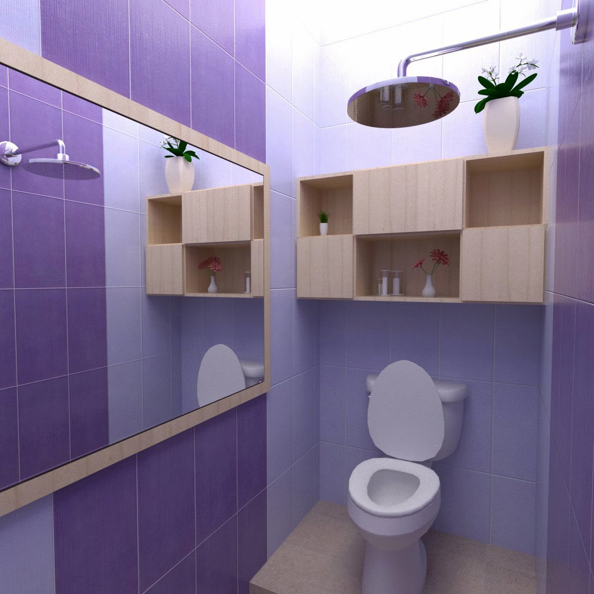40 model warna keramik kamar mandi - rumah minimalis