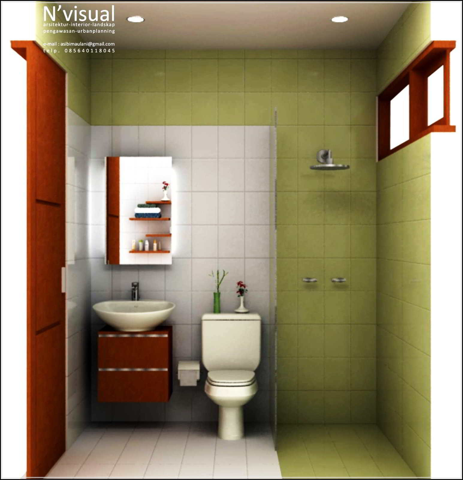 ツ 45+ desain kamar mandi minimalis kecil sederhana ...