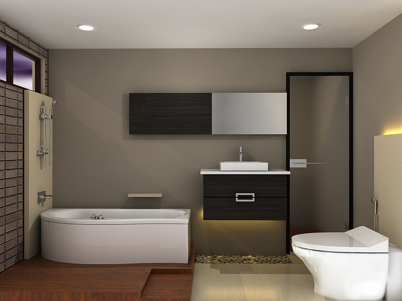 desain interior kamar mandi modern | terbaru 2016