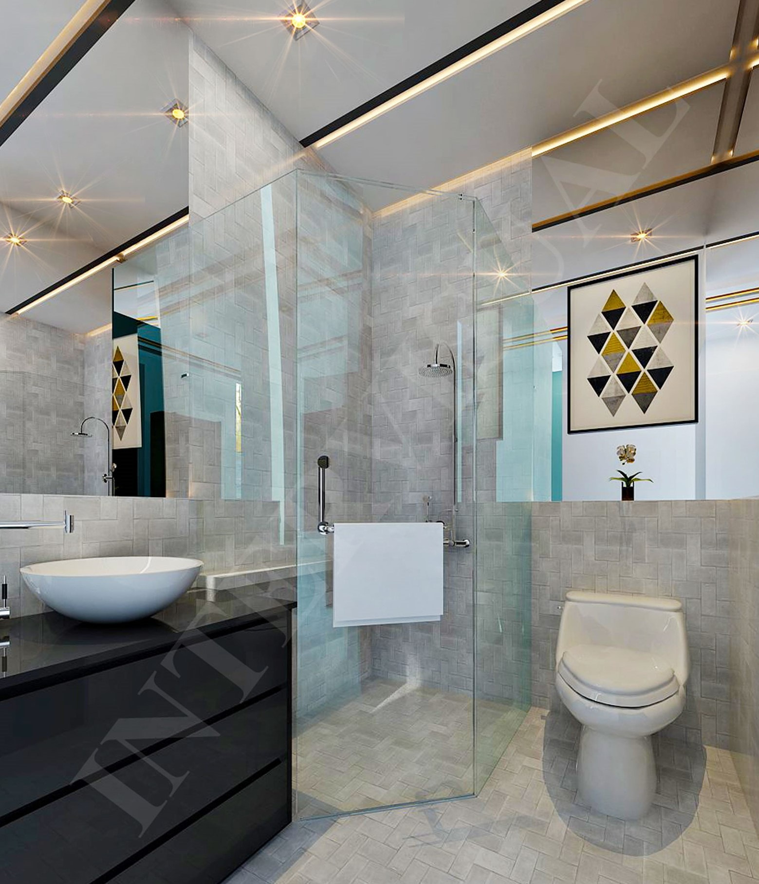 22 inspirasi desain kamar mandi minimalis kecil sederhana ...