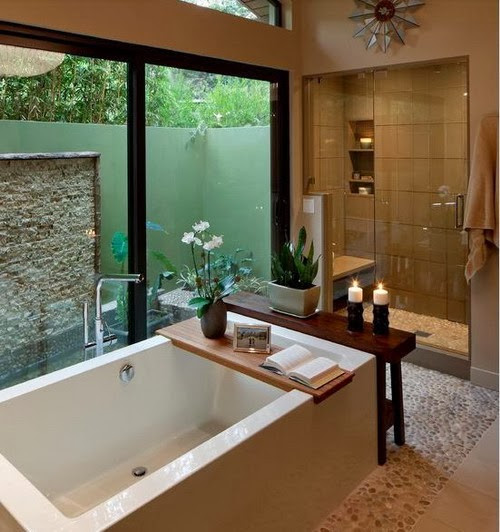 desain kamar mandi minimalis nuansa alam - desain rumah ...