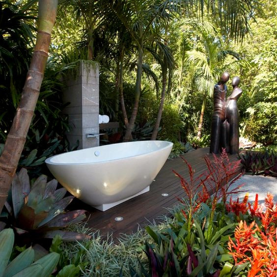 kamar mandi outdoor halaman belakang » inovasi dunia ...