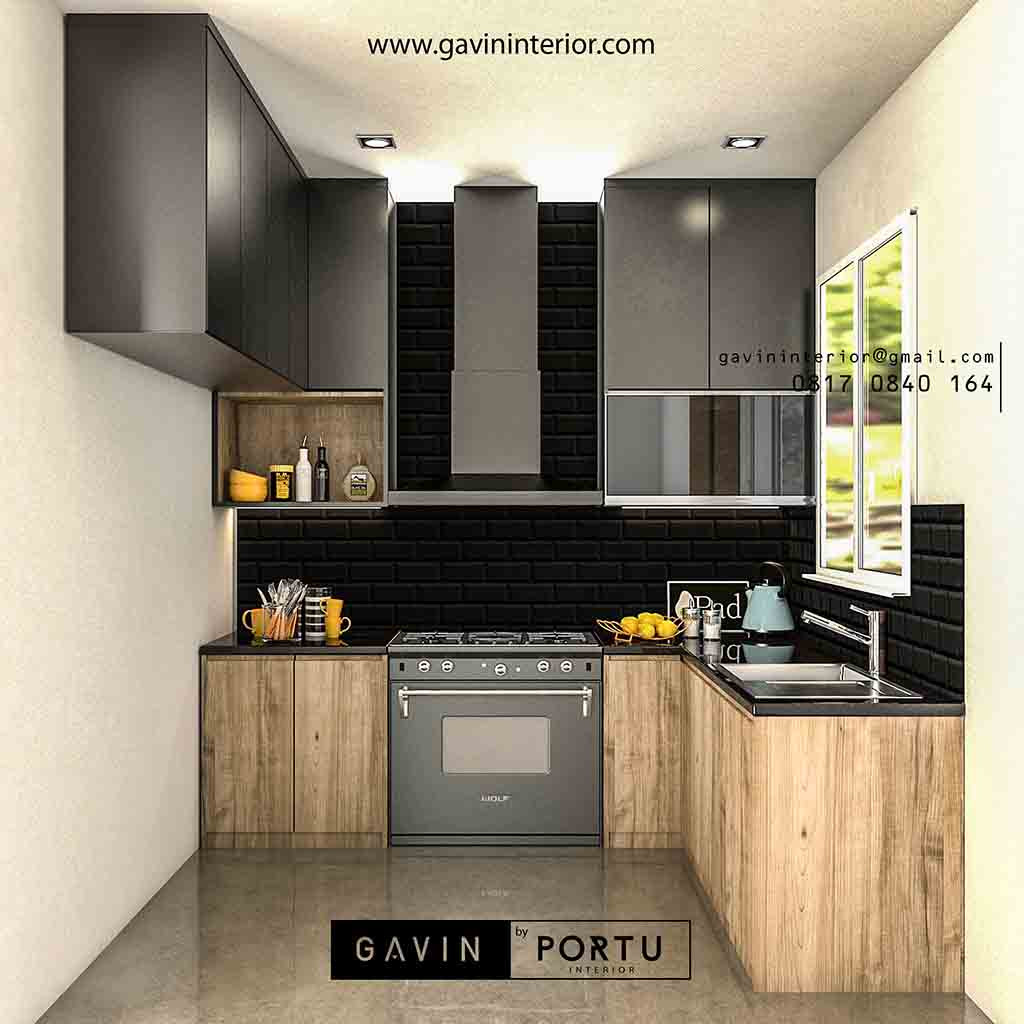 8 gambar kitchen set minimalis modern desain terbaru