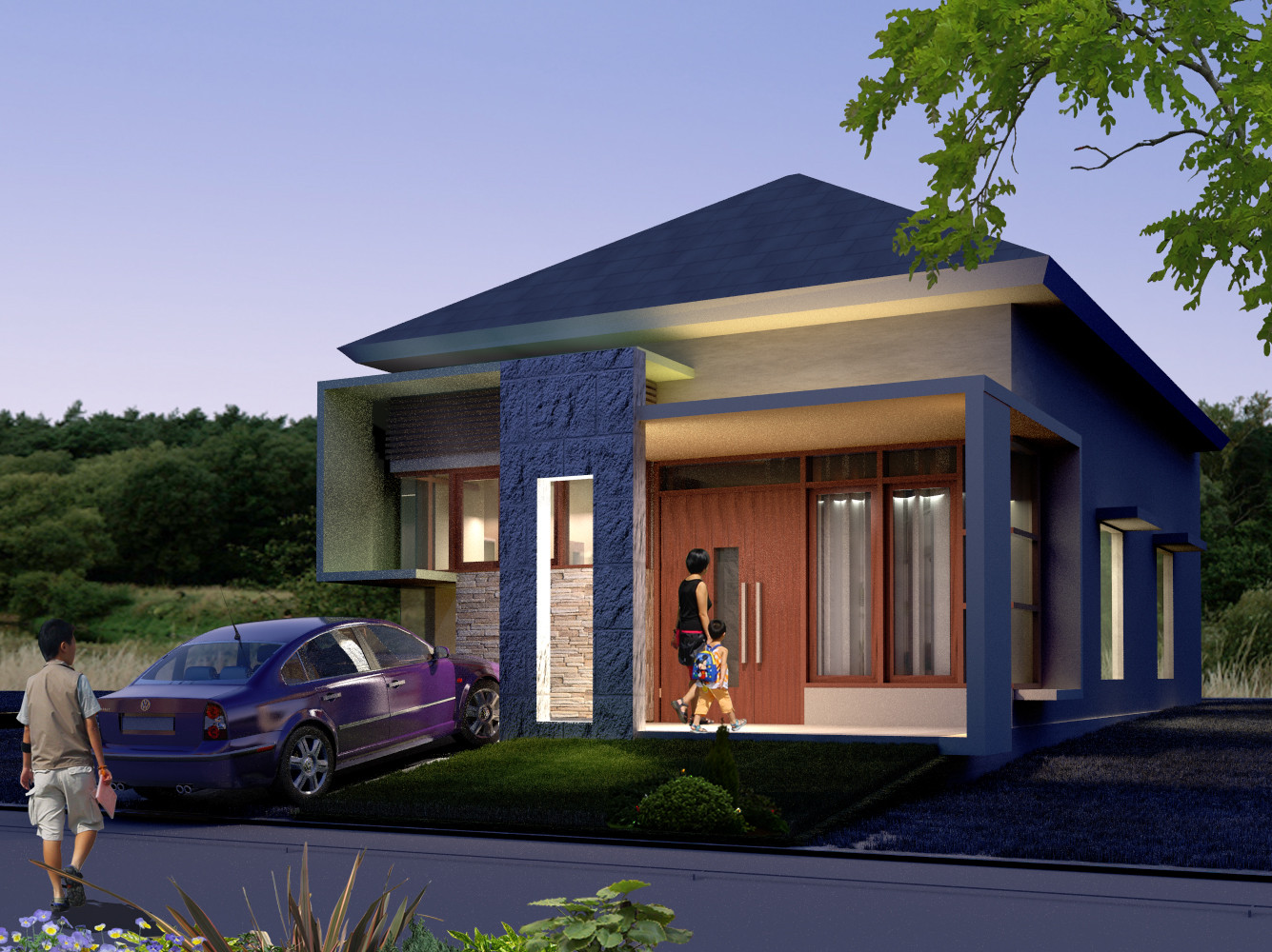 Model Rumah Atap Limas Terbaru 2021 | Desain Hunian
