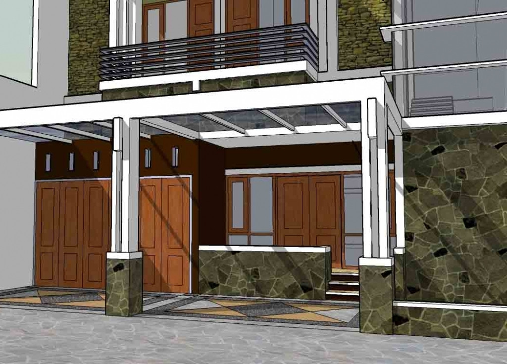 27 Desain Kanopi Rumah Minimalis Baja Ringan Berbagai ...