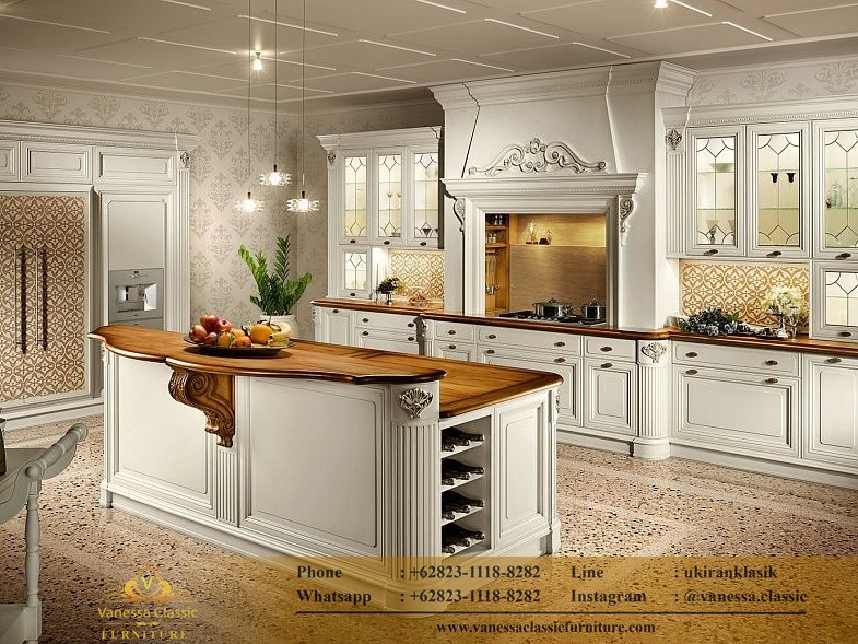 kitchen set model terbaru - vanessa classic furniture ...