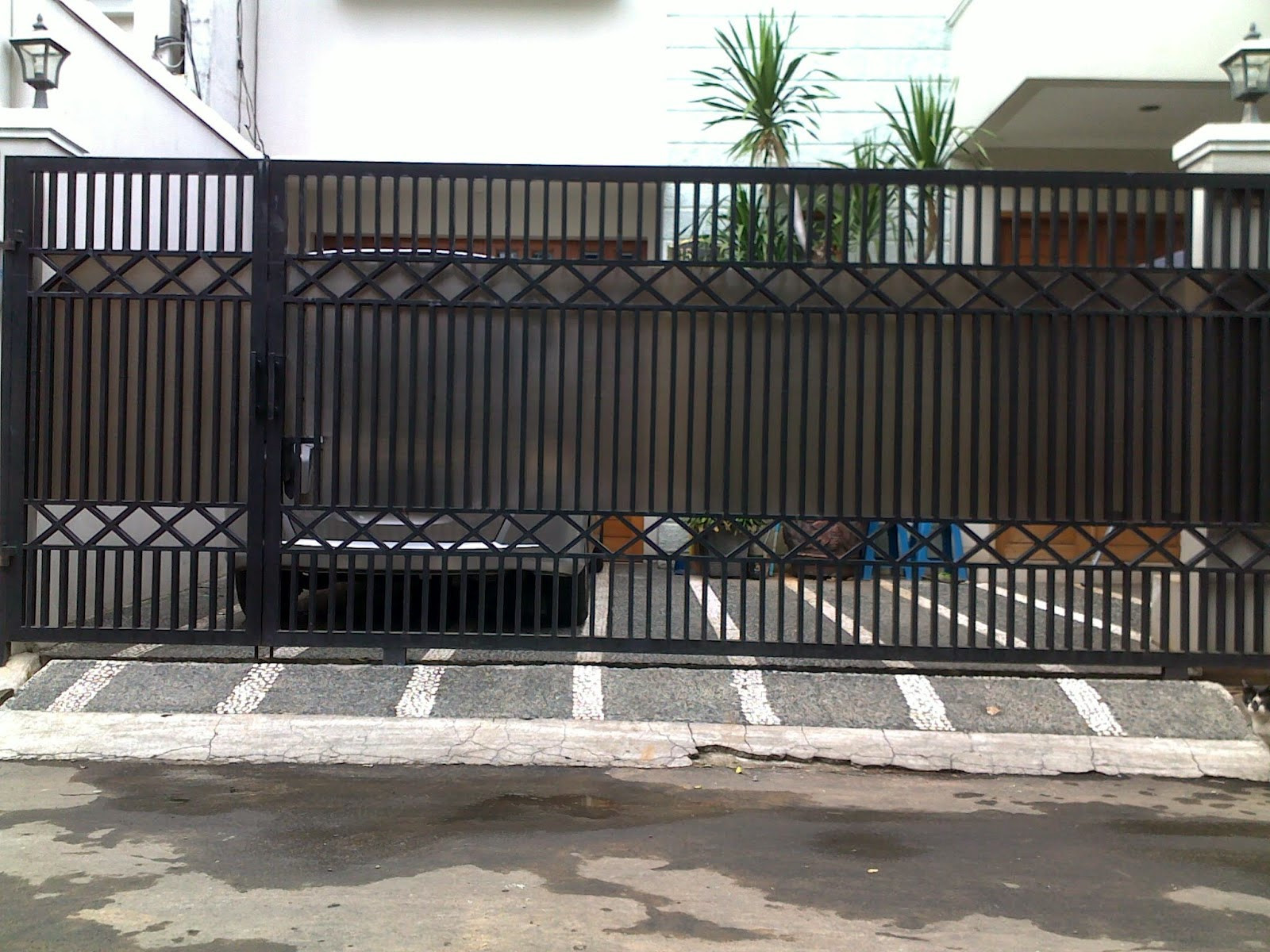 gambar pagar besi minimalis terbaru 2014 jaya mulya