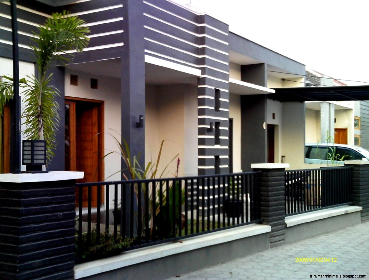 desain pagar rumah minimalis terbaru design rumah minimalis