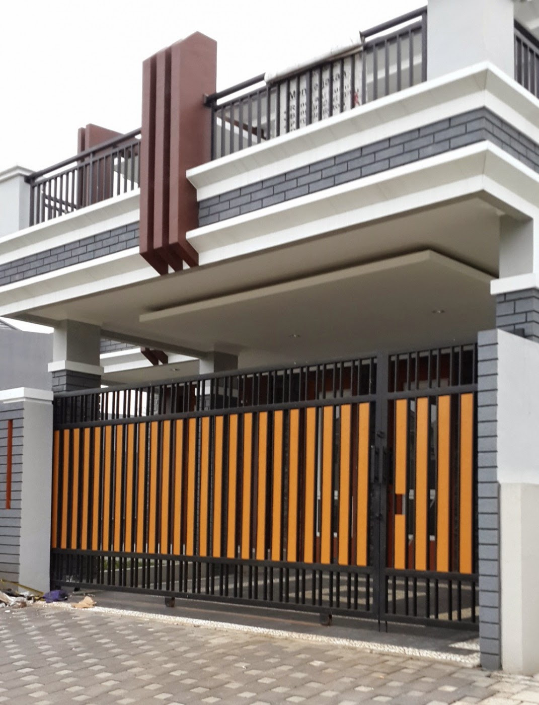 contoh pagar rumah minimalis terbaru