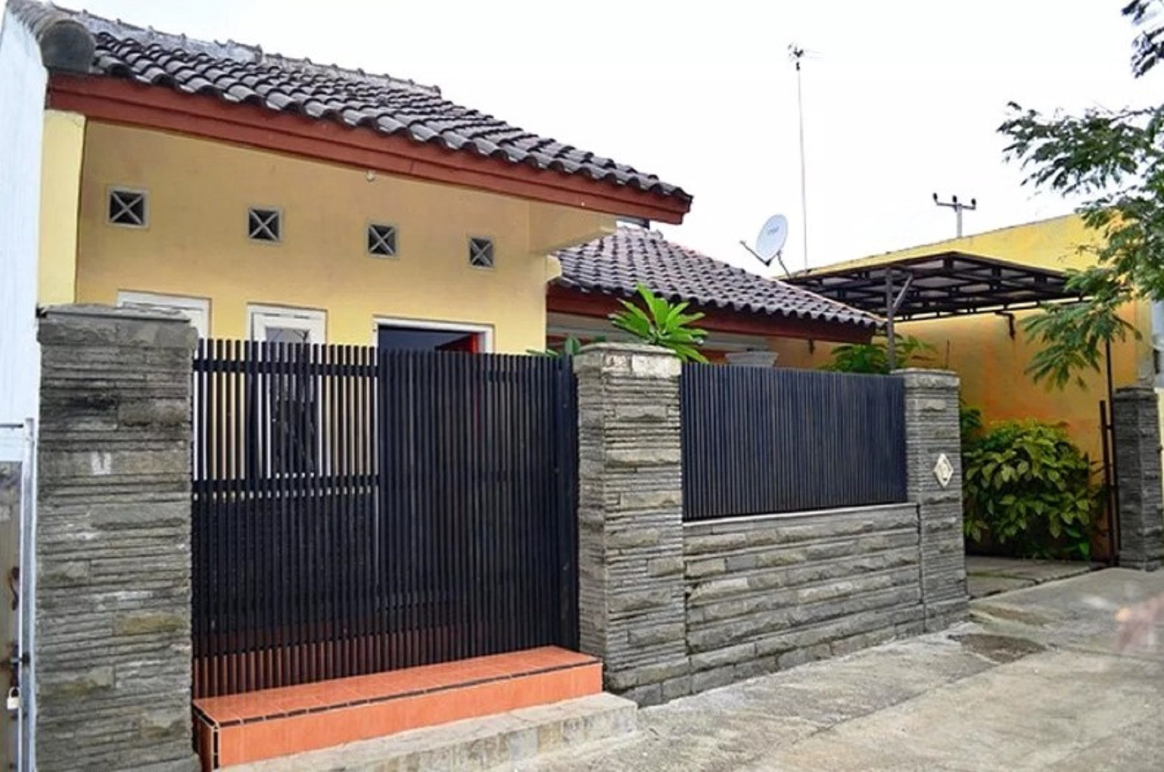 13+ contoh gambar pagar rumah minimalis modern png content