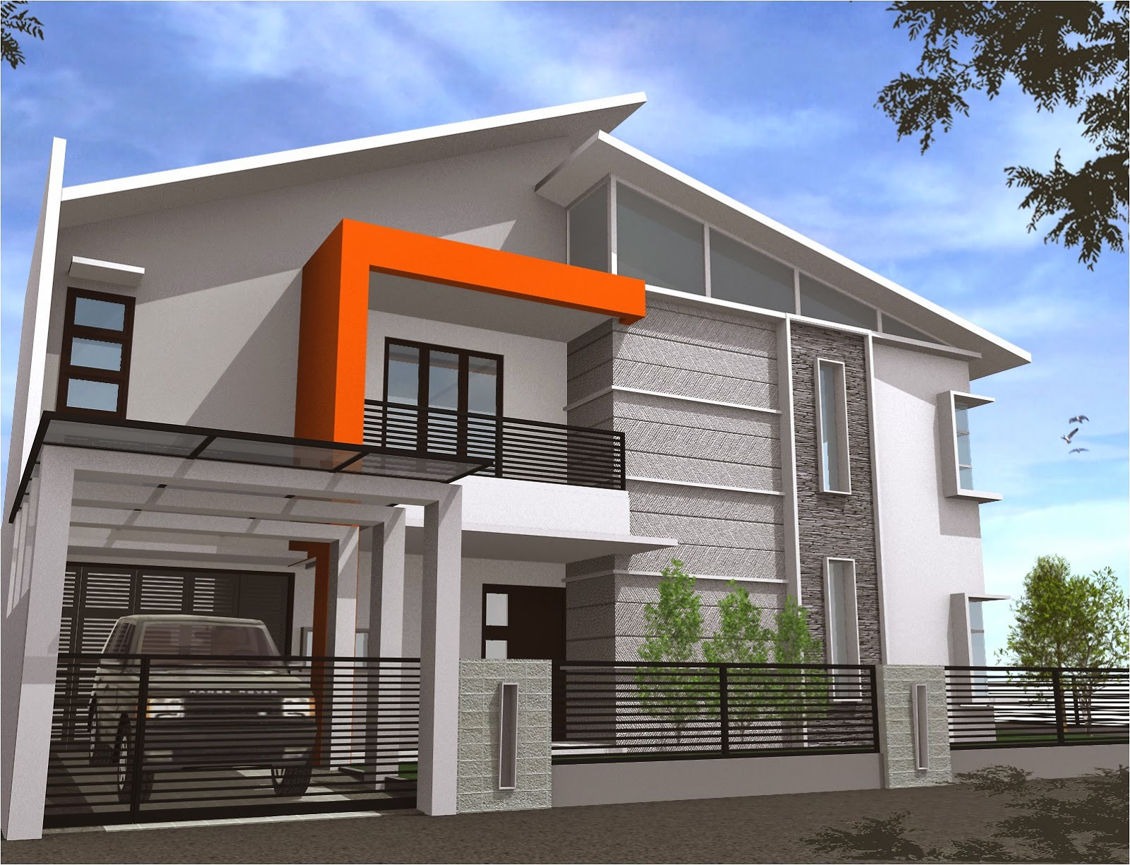 21 desain pagar minimalis untuk semua tipe rumah 2015