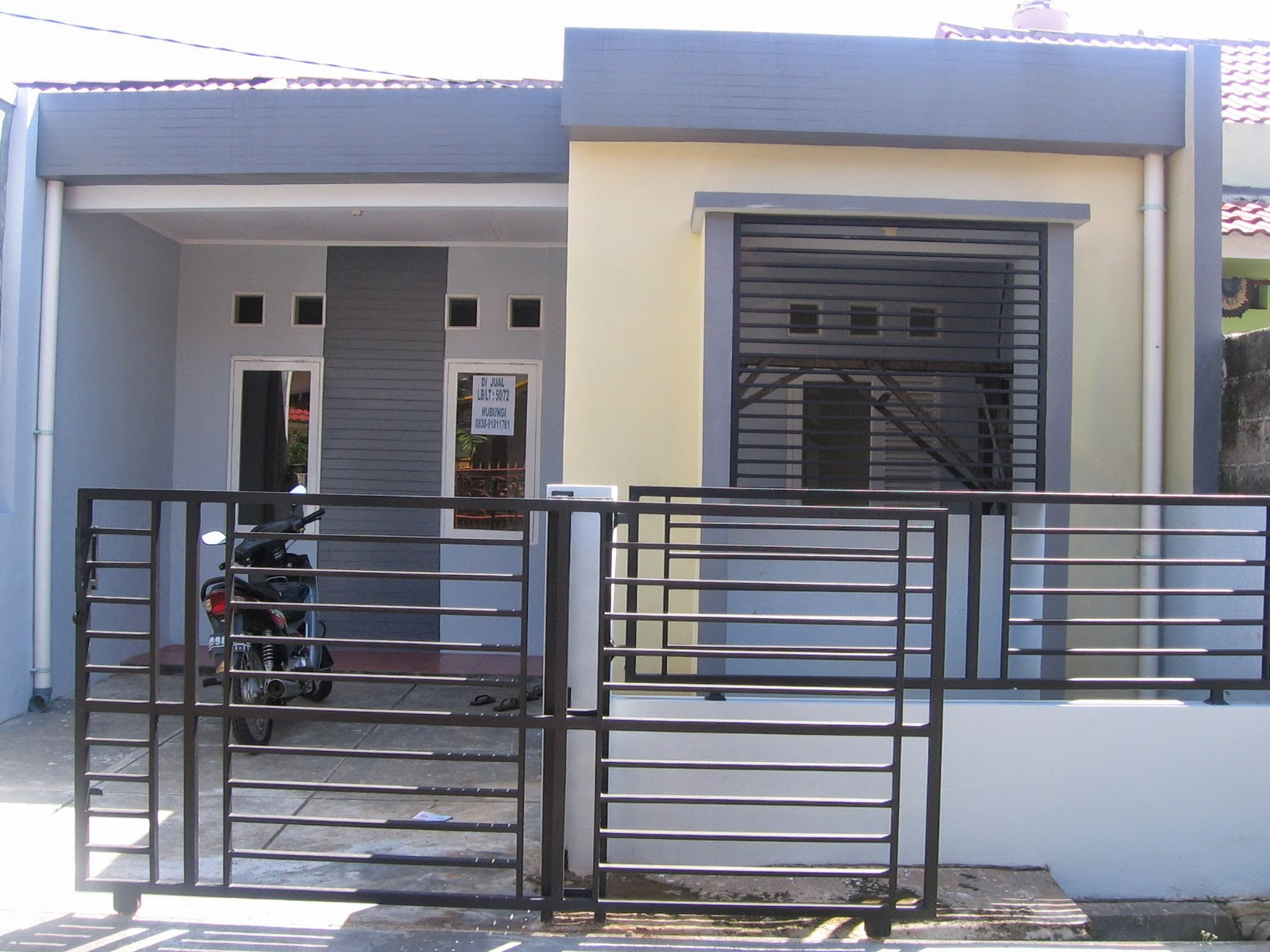 67 contoh pagar rumah minimalis type 36 terbaru