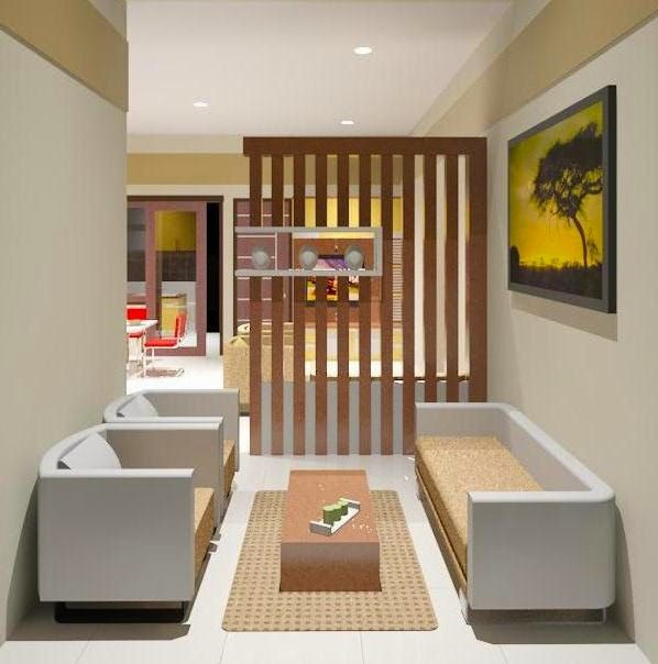 divider ruang tamu dan dapur | desainrumahid.com