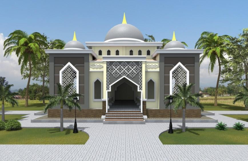 53 Model Desain Masjid Minimalis Modern Unik Terbaru 2018 ...