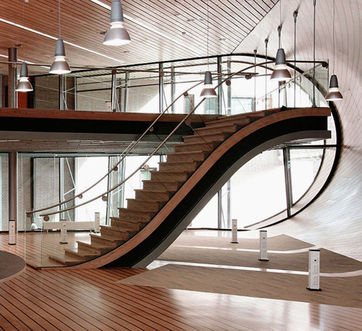 model railing tangga minimalis modern ndik home