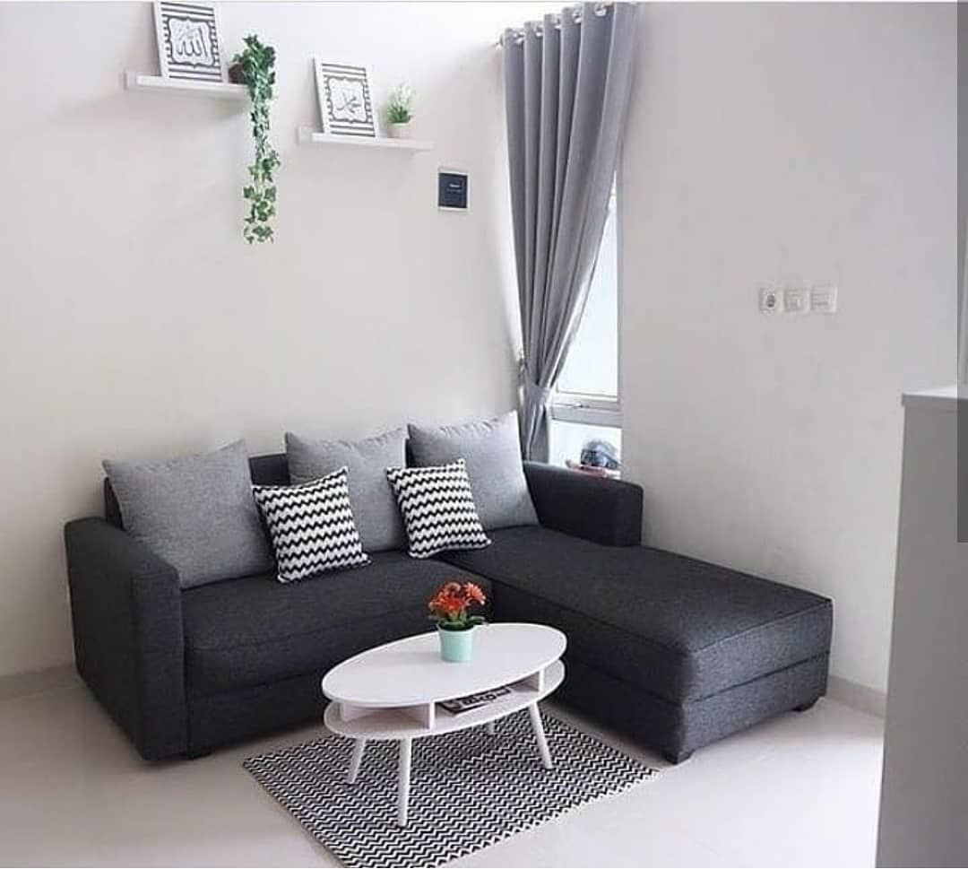 inspirasi ruang tamu minimalis ini cocok untuk pasangan ...