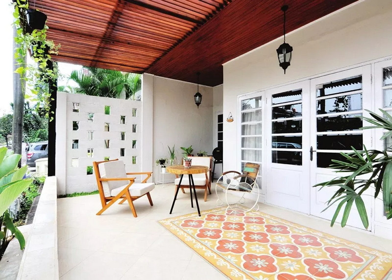 10 ide desain teras rumah minimalis keren & ciamik ...