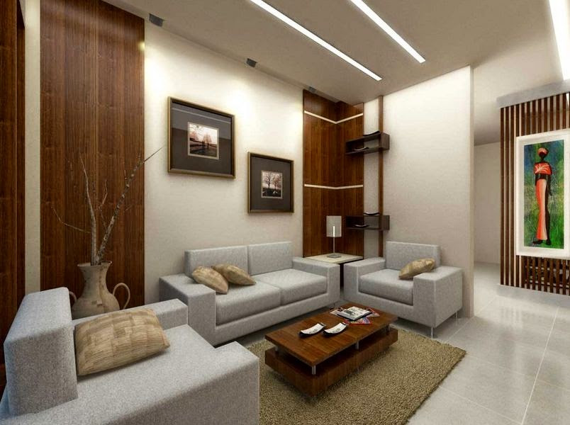 10 desain interior ruang tamu kecil nuansa minimalis ...